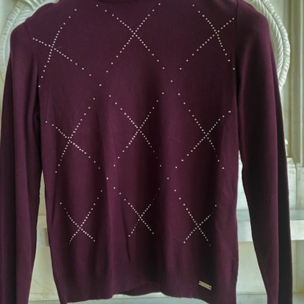 Claret Red Sweater